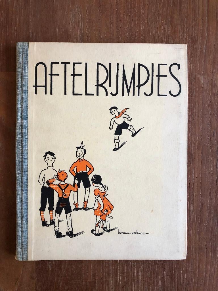 Circa 1935. Aftelrijmpjes voor het Volk. Opgeteekend te Gent, Antiek en Kunst, Verzenden, Geo Verbrugge