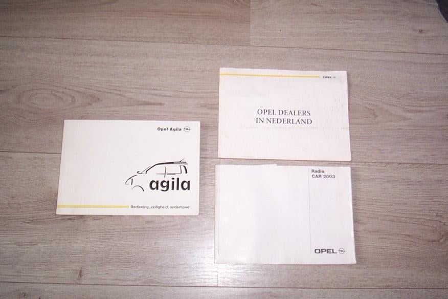 Gebruikershandleiding +div OPEL AGILA type A  2000/2007, Ophalen of Verzenden