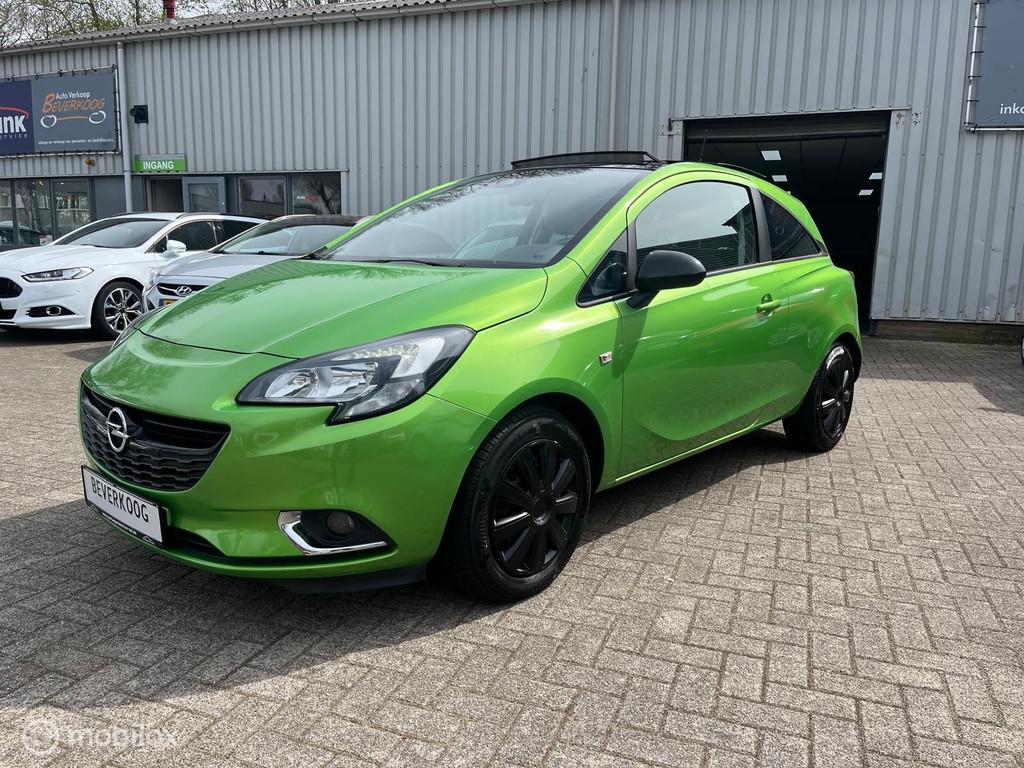 Opel corsa 1.4 Turbo / Black Pakket / Vol opties, Auto's, Voorwielaandrijving, Gebruikt, Origineel Nederlands, Bedrijf