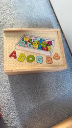 Wooden letters, Kinderen en Baby's, Speelgoed | Houten speelgoed, Ophalen, Zo goed als nieuw