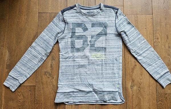Grijs Gemeleerde Trui WE (170), Kinderen en Baby's, Kinderkleding | Maat 170, Gebruikt, WE, Trui of Vest, Ophalen of Verzenden