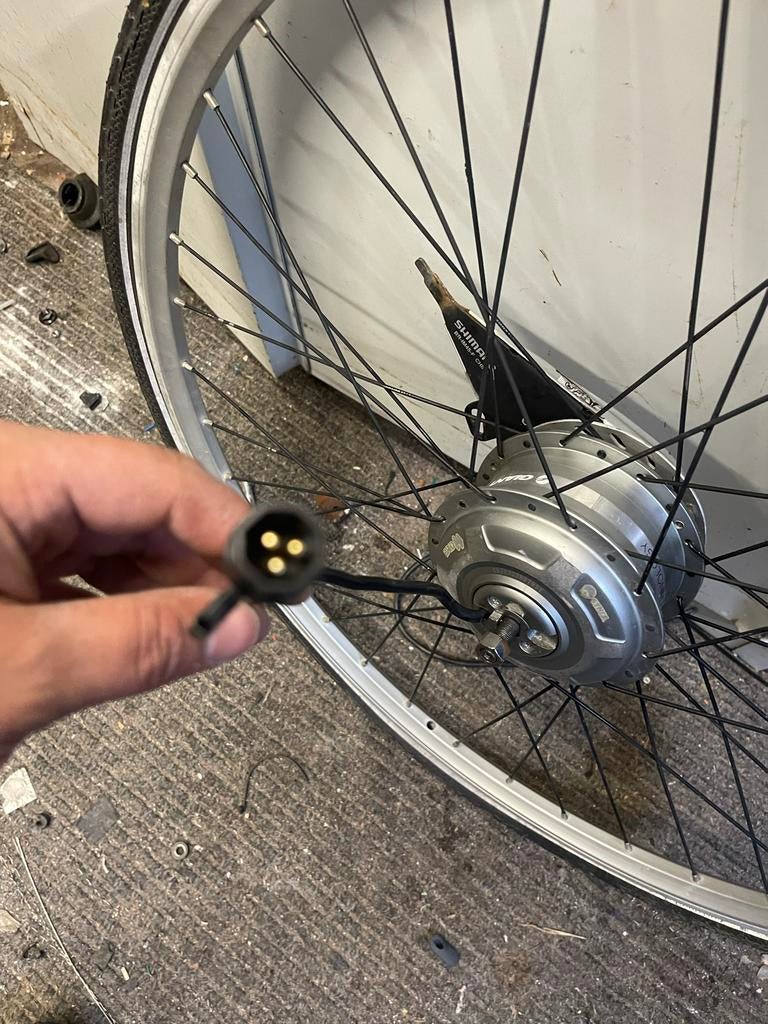 Giant voorwielmotor 36v, Ophalen of Verzenden, Gebruikt