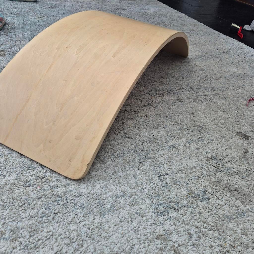 Wobbel balansbord, Ophalen, Gebruikt