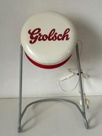 Vintage Grolsch Tafellamp - Uniek Reclame Item, Ophalen of Verzenden, Gebruikt, Metaal, Minder dan 50 cm