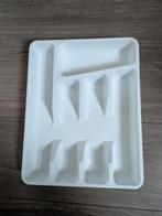 Witte bestekbak, Ophalen of Verzenden, Gebruikt