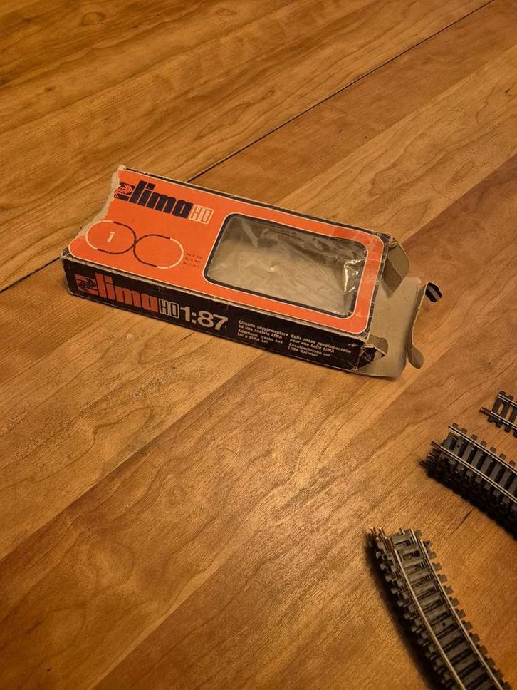 Lima H0 Rails - Gebruikte Rechte en Gebogen Sporen, Hobby en Vrije tijd, Modeltreinen | H0, Gebruikt, Rails, Gelijkstroom, Lima