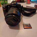 Nikon D70s Spiegelreflexcamera met 18-70mm lens + 1GB kaart, Gebruikt, Spiegelreflex, Ophalen of Verzenden, 4 t/m 7 keer