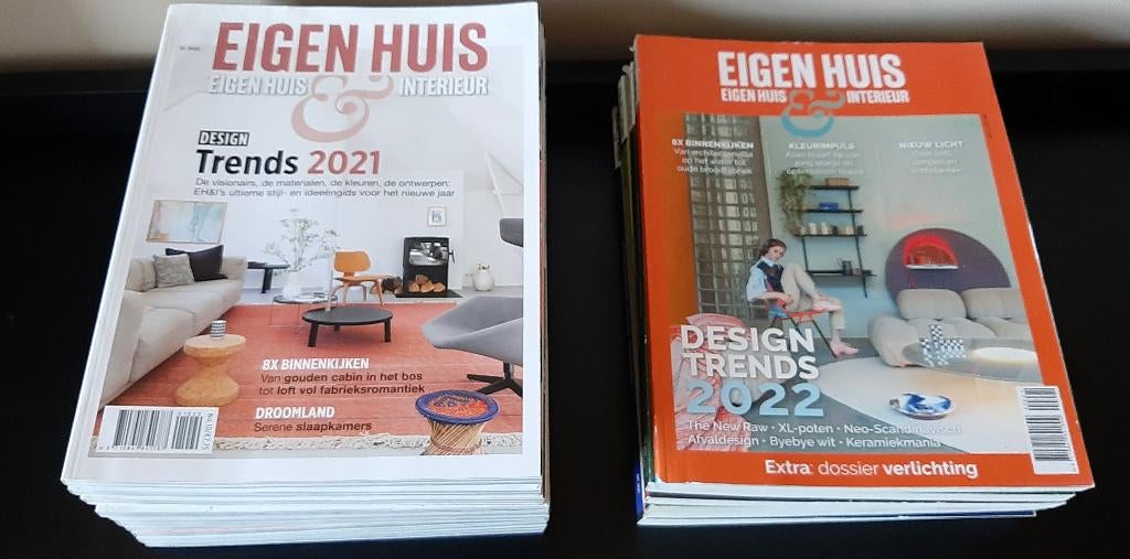 EIGEN HUIS & INTERIEUR, 16 leuke woonbladen vol ideeën, Boeken, Tijdschriften en Kranten, Ophalen of Verzenden, Gelezen, Overige typen