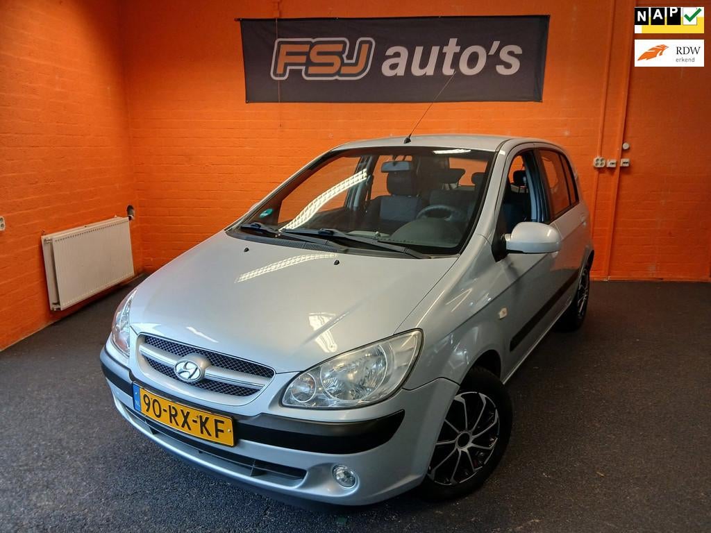 Hyundai Getz 1.4 / 5 DEURS / ACTIVE COOL / AIRCO!, Auto's, Hyundai, Bedrijf, Te koop, Getz, ABS, Airbags, Airconditioning, Centrale vergrendeling
