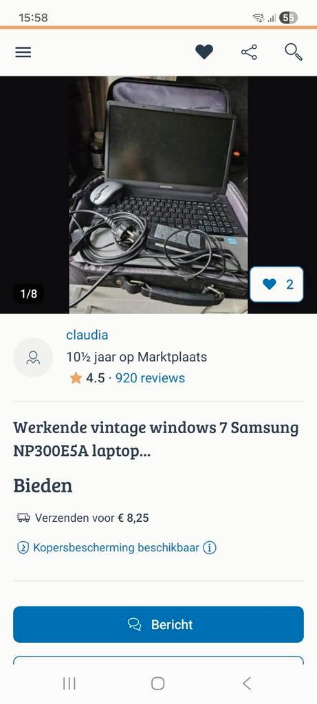 Koop hier geen laptop, Computers en Software, Vintage Computers, Ophalen of Verzenden
