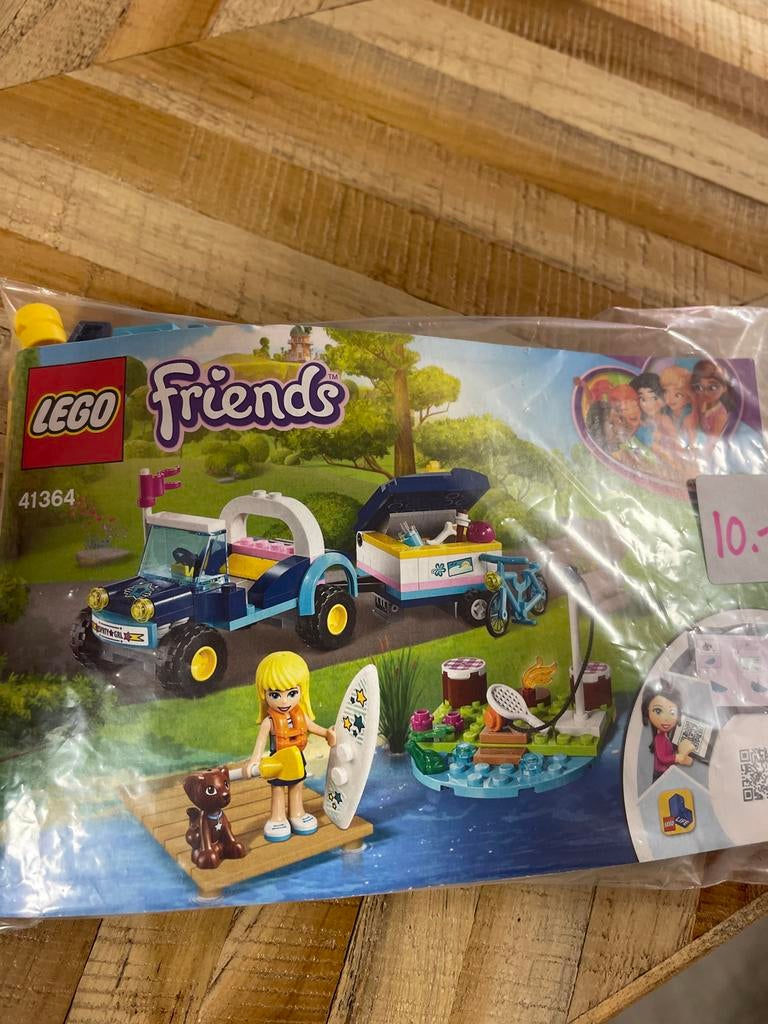 LEGO Friends 41364 Stephanie's Buggy en Aanhanger, Verzenden, Zo goed als nieuw, Complete set, Lego