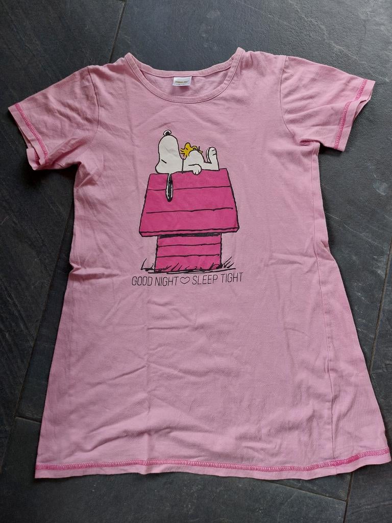 Snoopy Nachthemd Maat 128/134, Kinderen en Baby's, Gebruikt, Meisje, Ophalen of Verzenden, Nacht- of Onderkleding