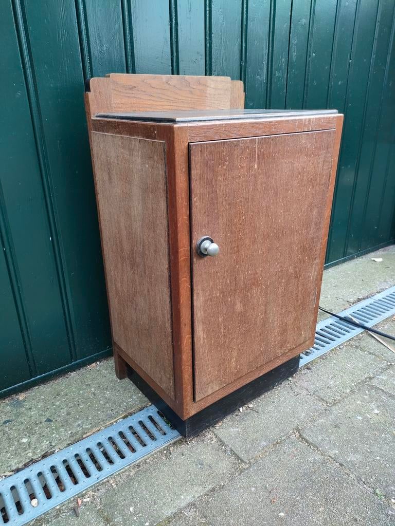 Oud kastje Amsterdamse school stijl, Huis en Inrichting, Ophalen, Gebruikt, 50 tot 100 cm, Minder dan 100 cm