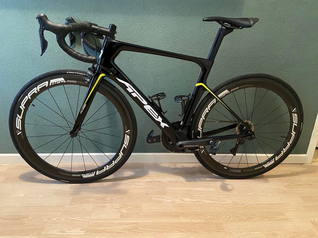 Apex Flare 3.0 full carbon maat M di2, Gebruikt, Carbon, Meer dan 20 versnellingen, 53 tot 57 cm