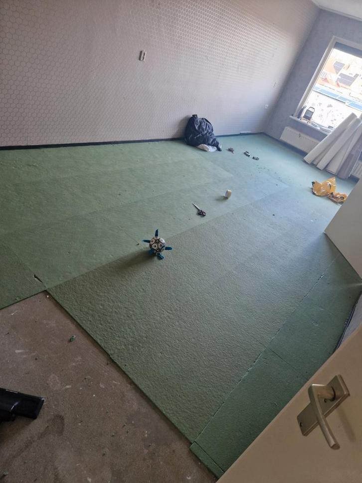 Gratis!! ondervloerplaten voor laminaat/parket 40/60 m2, Huis en Inrichting, Stoffering | Vloerbedekking, Gebruikt, Overige typen