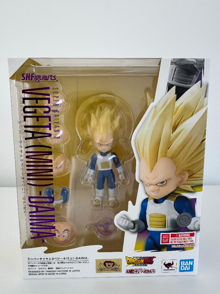 S.H. figuarts vegeta mini ssj3, Verzamelen, Poppetjes en Figuurtjes, Ophalen of Verzenden, Nieuw