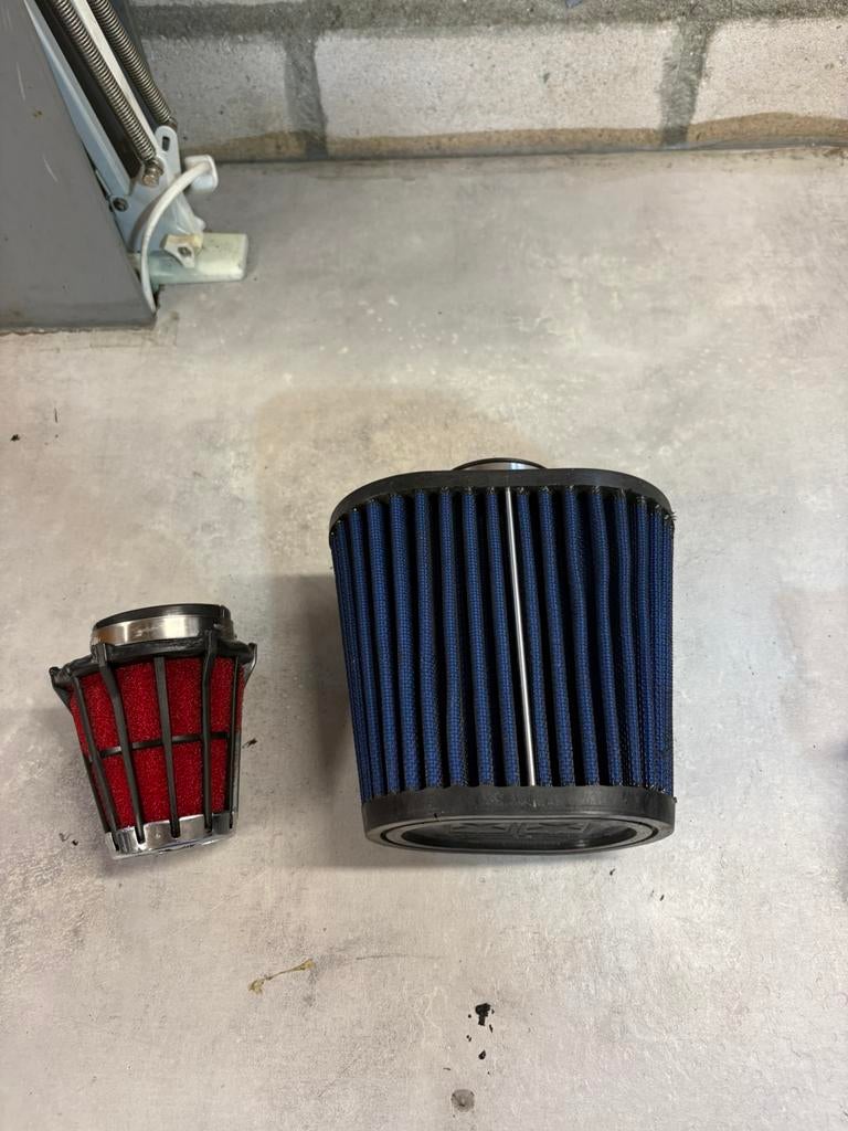 Partij powerfilters, Ophalen of Verzenden, Gebruikt, Carburateur