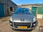 Peugeot 3008 1.6 VTI 2009  Grijs Tekst goed lezen, Auto's, Voorwielaandrijving, 1374 kg, Stof, Zwart