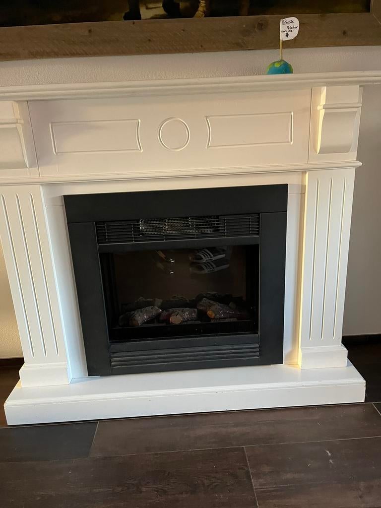 Sfeerhaard elektrisch, Ophalen, Gebruikt, Vrijstaande haard, Elektrische haard