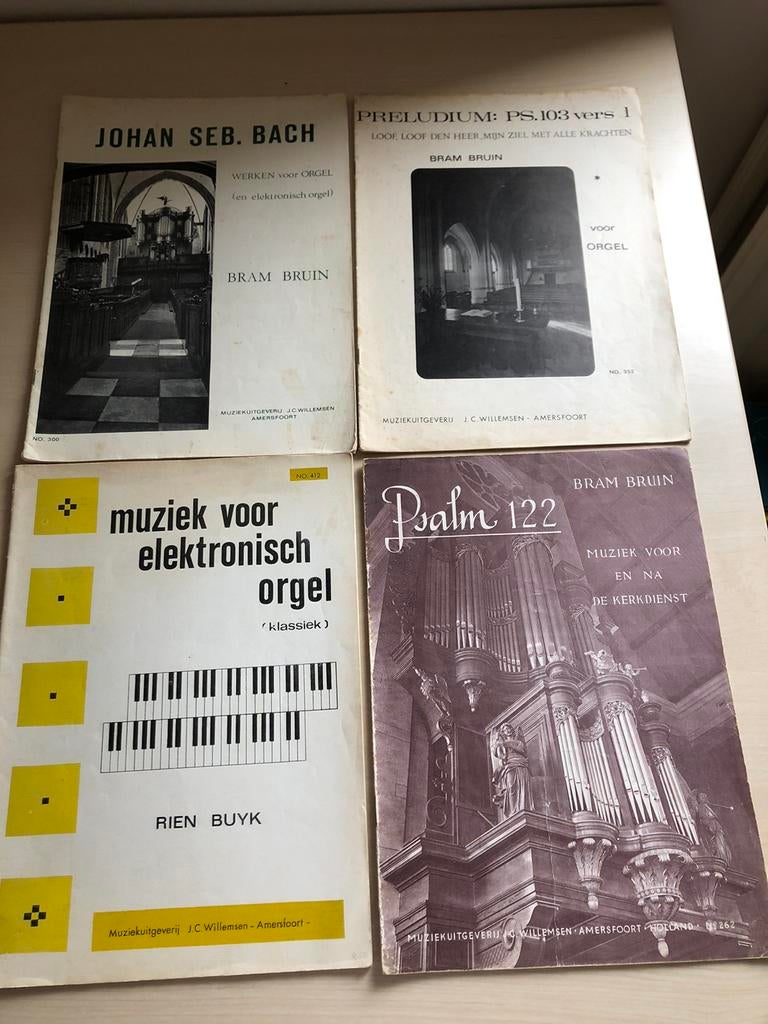 Bladmuziek voor orgel, Muziek en Instrumenten, Orgel, Gebruikt, Klassiek, Ophalen of Verzenden