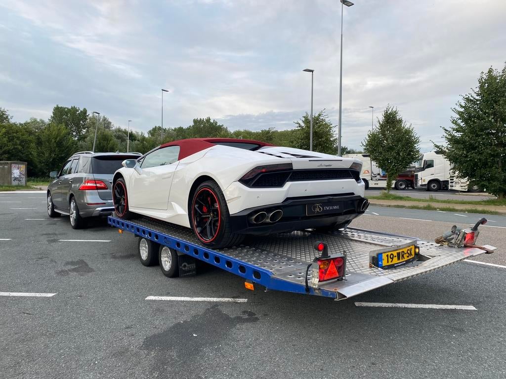 Auto aanhanger / auto ambulance kantelbaar, Ophalen, Gebruikt