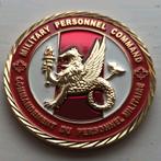 Victory March Munt 1e editie, Ophalen of Verzenden, Landmacht, Nederland, Embleem of Badge