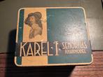 Sigarenblik Karel 1 senoritas knakmodel uit begin 1900, Verzamelen, Blikken, Ophalen of Verzenden, Zo goed als nieuw, Overige