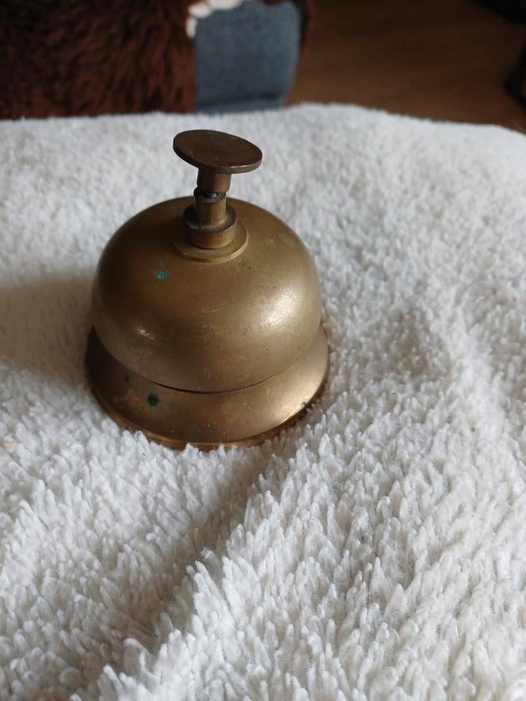 Oude koperen bel, Ophalen of Verzenden