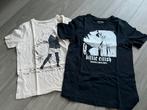 Twee Billie Eilish T-shirts, maat 12-13 jaar, Ophalen of Verzenden, Gebruikt, Jongen of Meisje