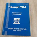 Triumph TR4 Spare Parts Catalogue Brooklands uitgave, Ophalen of Verzenden, Gelezen, Overige merken