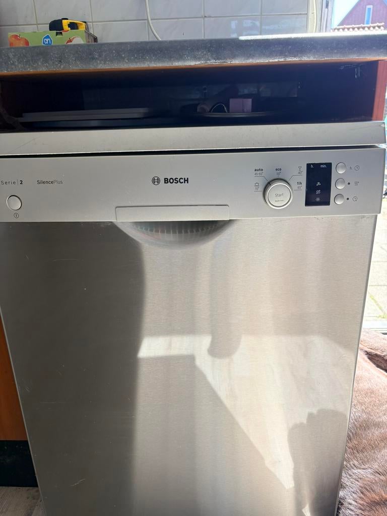 Mooie Serie 2 Bosch Silence Plus Alu Look, Minder dan 85 cm, Minder dan 10 liter, Ophalen of Verzenden, Zo goed als nieuw