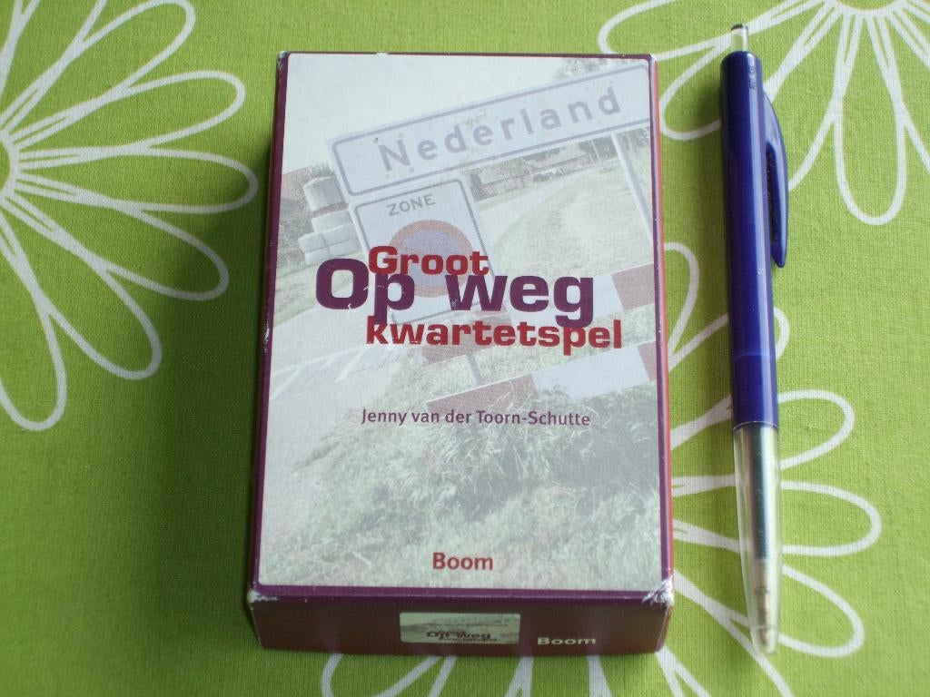 Groot op weg kwartetspel - voorbereiding Inburgeringsexamen, Verzamelen, Speelkaarten, Jokers en Kwartetten, Ophalen of Verzenden