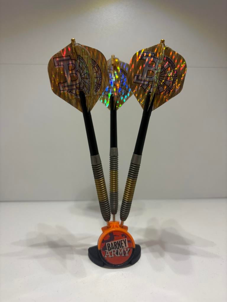 Raymond van barneveld unicorn phase 2a, Sport en Fitness, Darts, Ophalen of Verzenden, Zo goed als nieuw, Pijlen