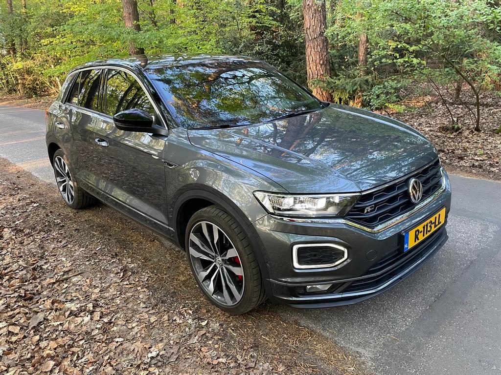 Volkswagen T-Roc R-Line 1.5 TSI 150pk 7-DSG 2019 Grijs, Auto's, Volkswagen, Particulier, T-Roc, ABS, Achteruitrijcamera, Adaptieve lichten