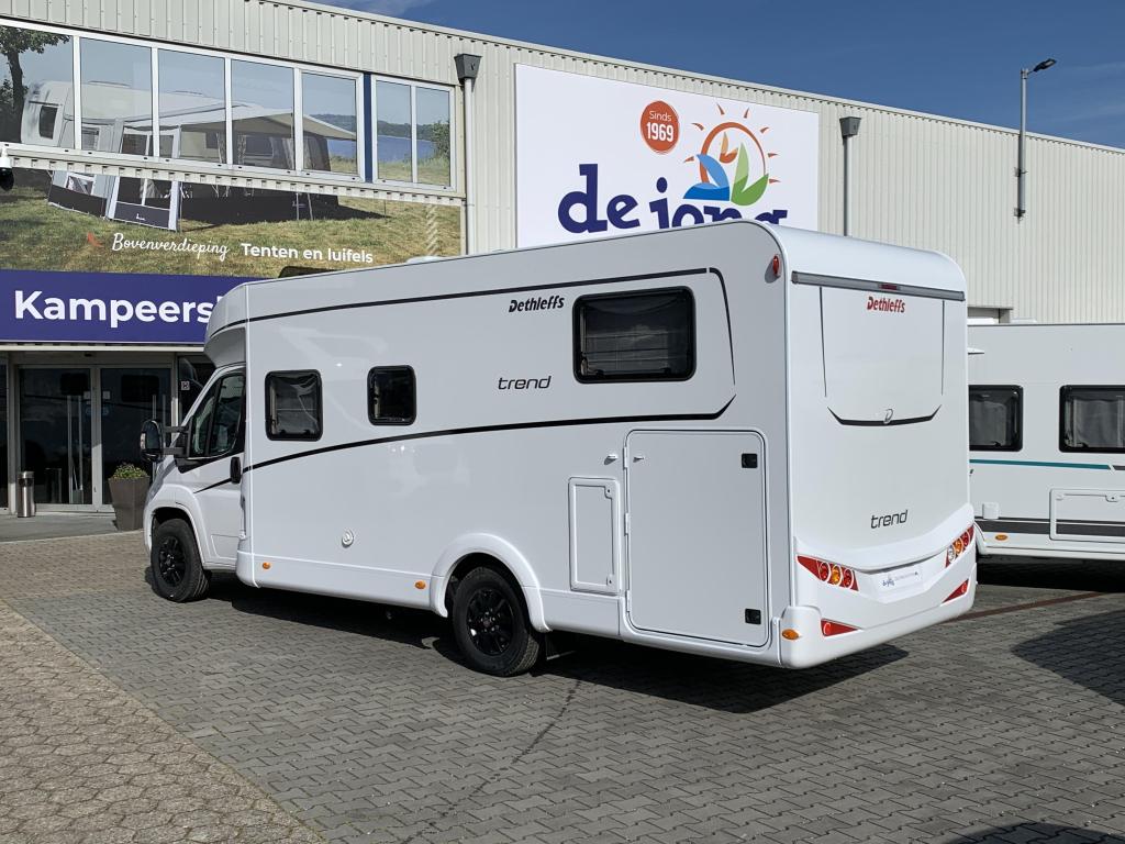 Dethleffs Trend T 7057 EB - Lengtebed - voordeel -, Caravans en Kamperen, Airbags, Ringverwarming, Fiat, 7 tot 8 meter