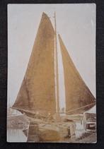 Oudwoude, Skutsje  Fotokaart, Ophalen of Verzenden, Voor 1920, Ongelopen, Friesland