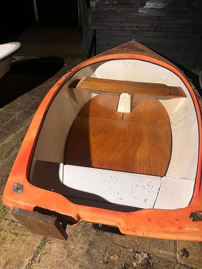 Bootje polyester, Ophalen of Verzenden, Gebruikt, Overige typen