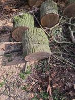 Eikenhout, 2 kuub, meter en 30 cm stukken!, Tuin en Terras, Haardhout, Minder dan 3 m³, Ophalen of Verzenden
