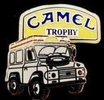 Camel Trophy pin-met Landrover- emaille, Verzenden, Nieuw, Transport, Speldje of Pin