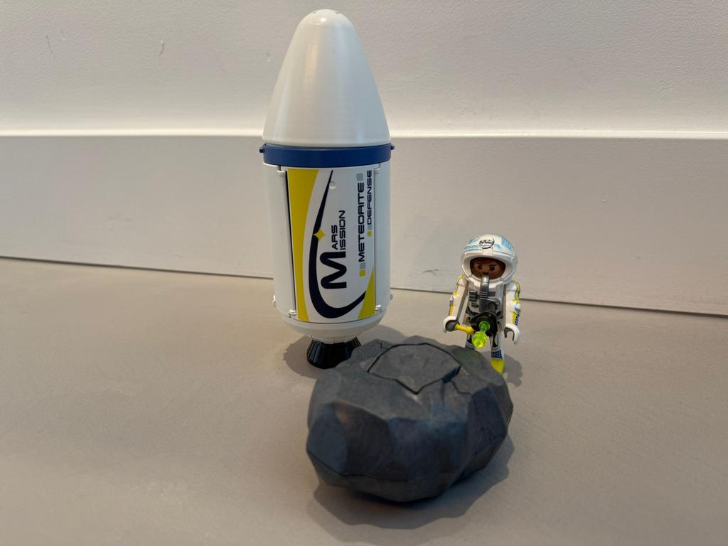 Playmobil 9490 Space meteoroïde laser, Kinderen en Baby's, Speelgoed | Overig, Ophalen of Verzenden, Zo goed als nieuw, Jongen of Meisje