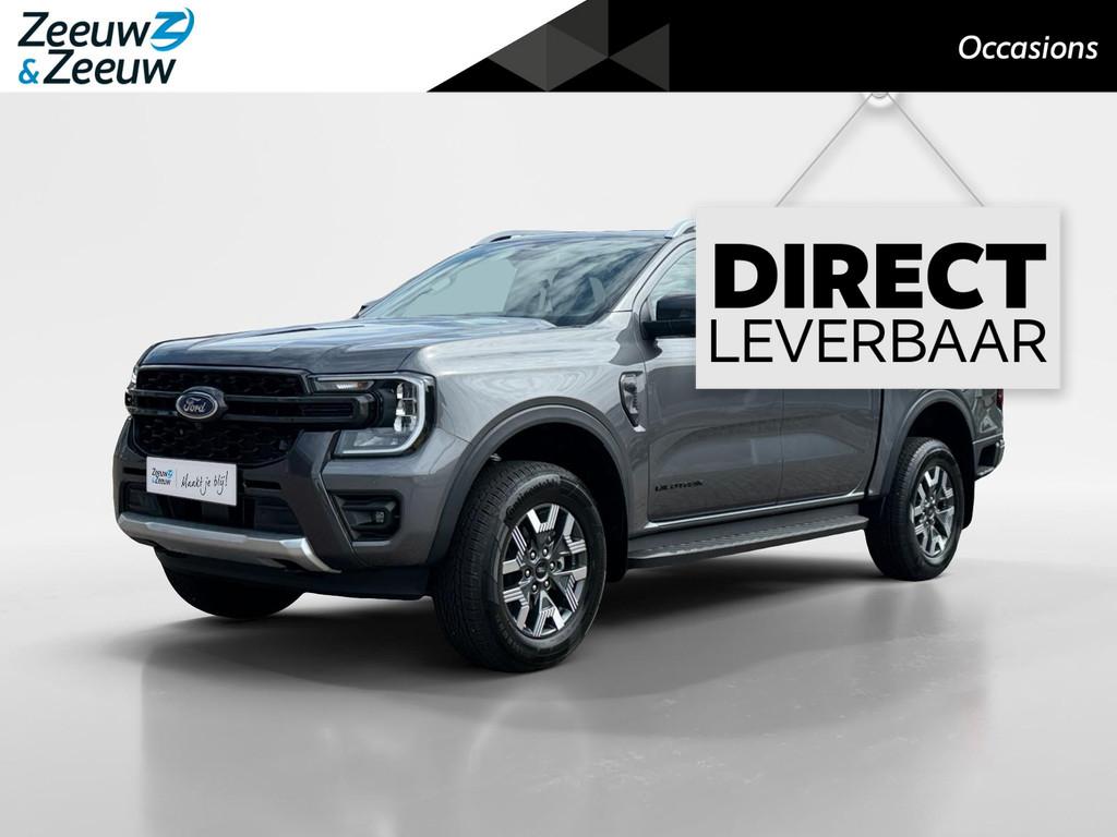 Ford Ranger Wildtrak Double Cab 2.3 PHEV 205 kW/278 pk Autom, Auto's, Automaat, Stof, Gebruikt, Euro 6