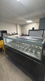 Zwarte Ijsvitrine 1.70m - Horeca - Nieuwstaat, Ophalen