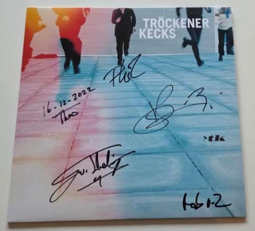 Tröckener Kecks - TK (NIEUW) Gesigneerd, Cd's en Dvd's, Vinyl | Nederlandstalig, Nieuw in verpakking, Overige genres, Overige formaten