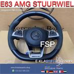 W213 E63 AMG Stuur Mercedes E Klasse 2016-2019 W238 zwart, Gebruikt, -, Ophalen of Verzenden, -