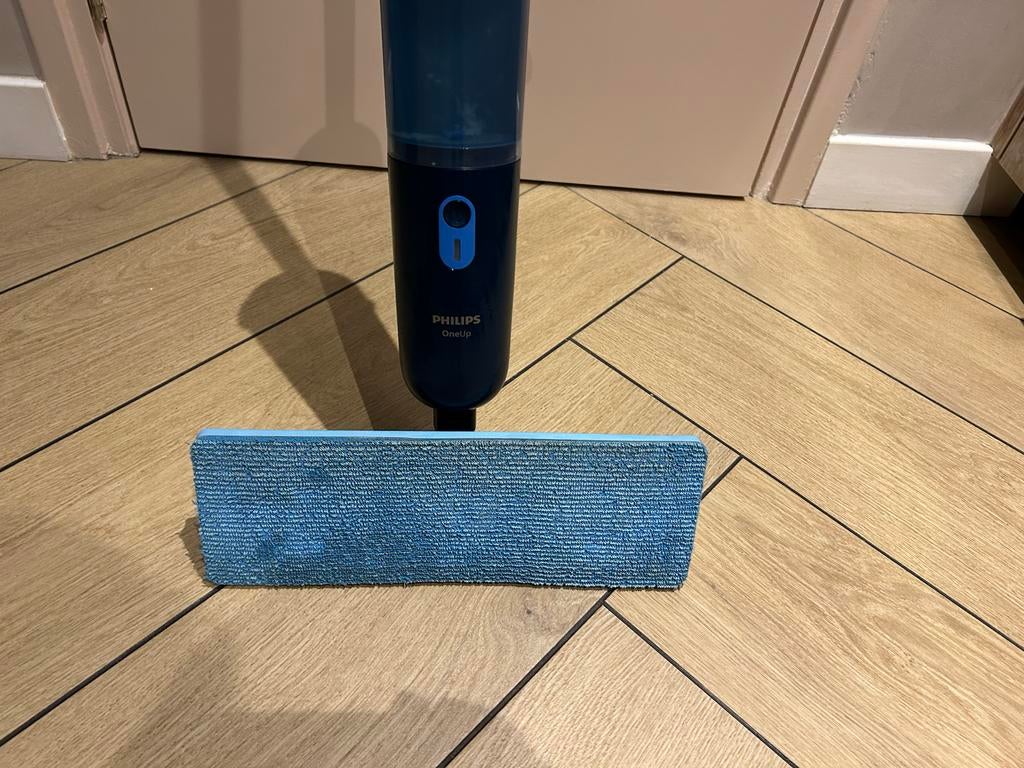 Philips One Up elektrische dweil, Ophalen of Verzenden, Mop of Dweil