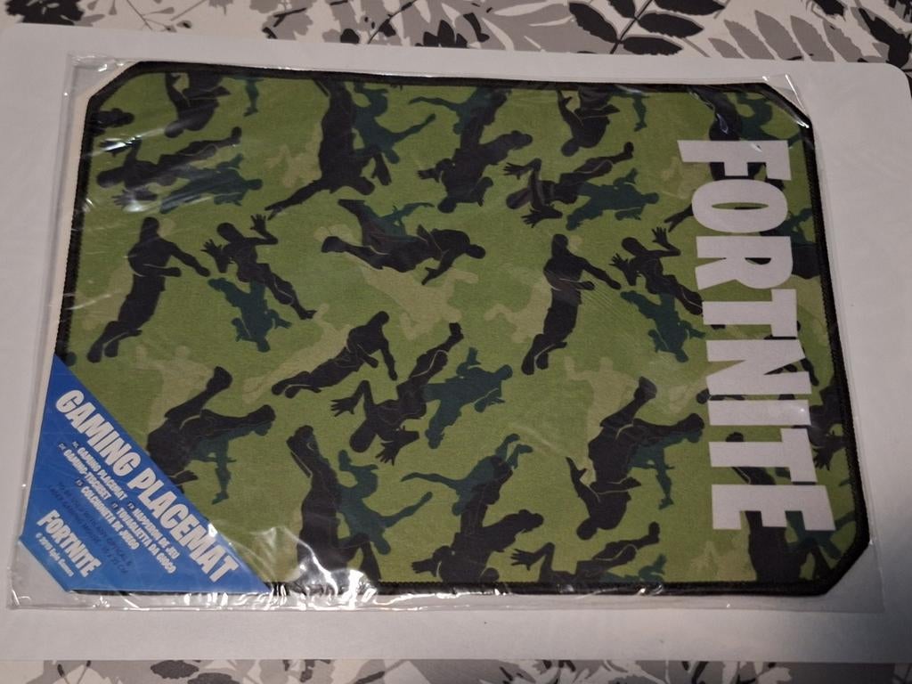 Fortnite Gaming Placemat. Nieuw In Verpakking., Ophalen of Verzenden, Nieuw
