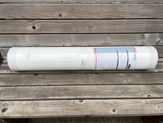 Ekotex glasweefsel behang, Huis en Inrichting, Stoffering | Behang, Ophalen, 75 m² of meer, Wit