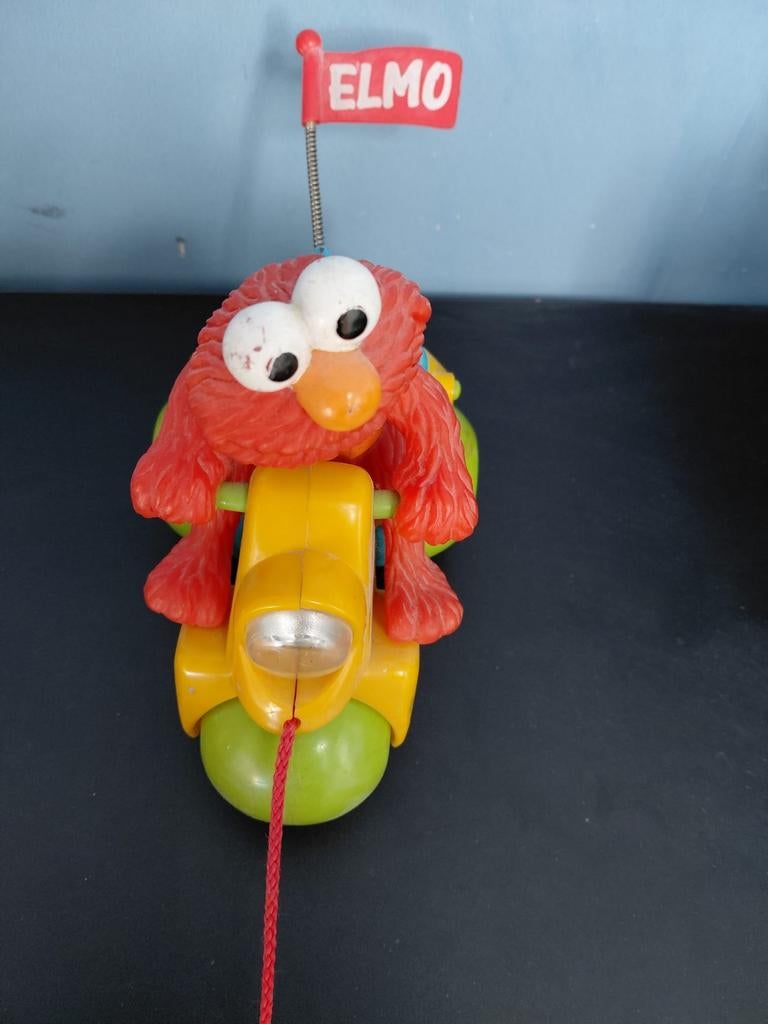 Elmo met trekkoort, Ophalen of Verzenden