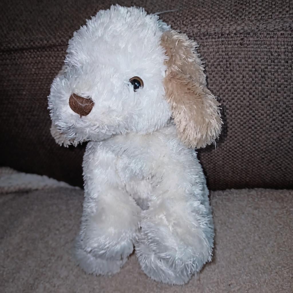 Vintage teddy kompaniet hond., Kinderen en Baby's, Speelgoed | Knuffels en Pluche, Overige merken, Wasbaar, Zo goed als nieuw