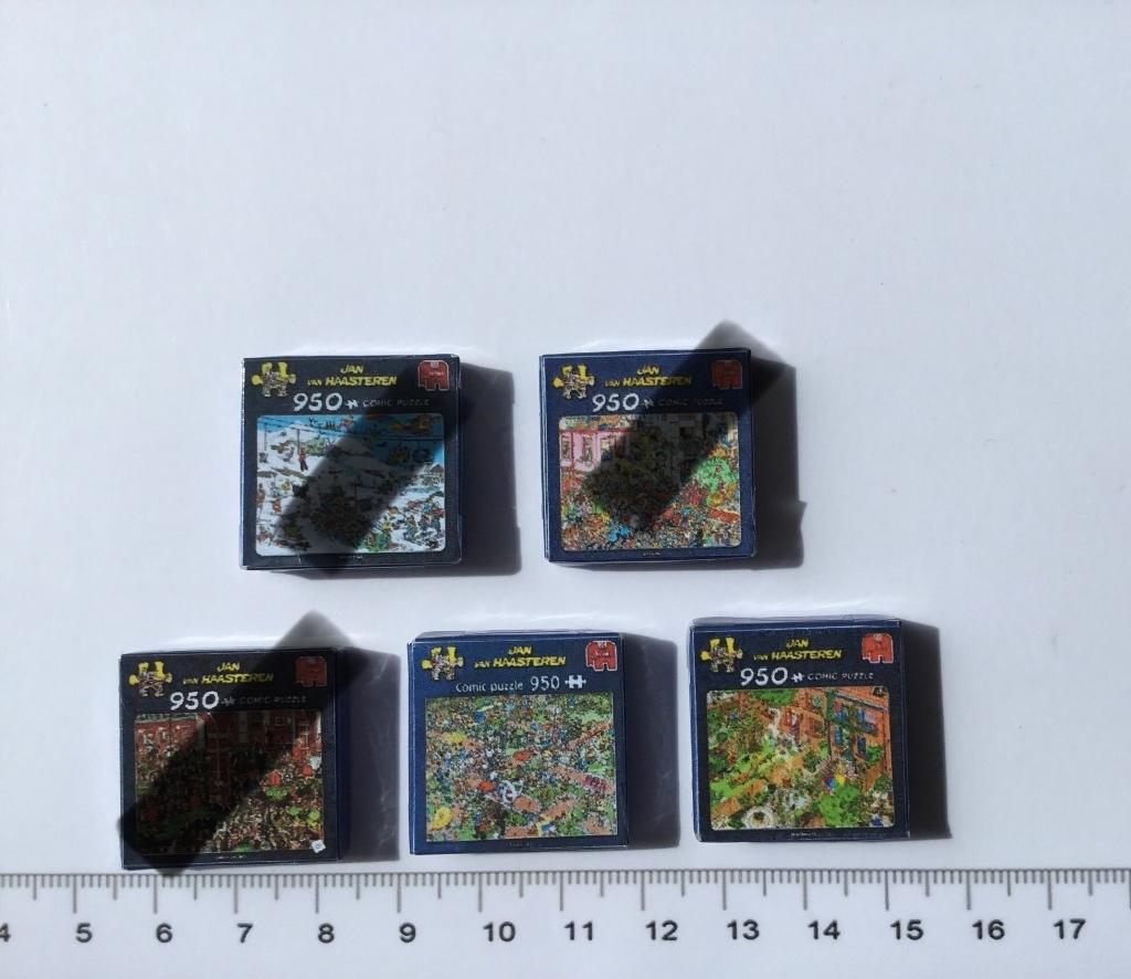 Poppenhuis miniaturen puzzel 130, Verzamelen, Ophalen of Verzenden, Nieuw, Poppenhuis